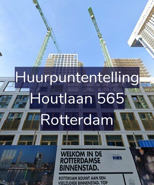 Foto gevel Huurpuntentelling voor Houtlaan 565, Rotterdam