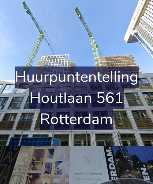 Foto gevel Huurpuntentelling voor Houtlaan 561, Rotterdam