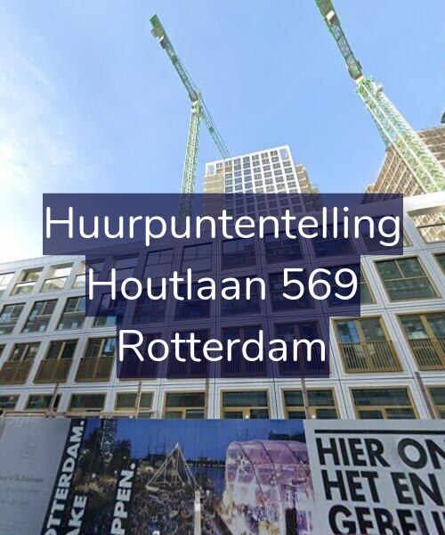 Foto gevel Huurpuntentelling voor Houtlaan 569, Rotterdam