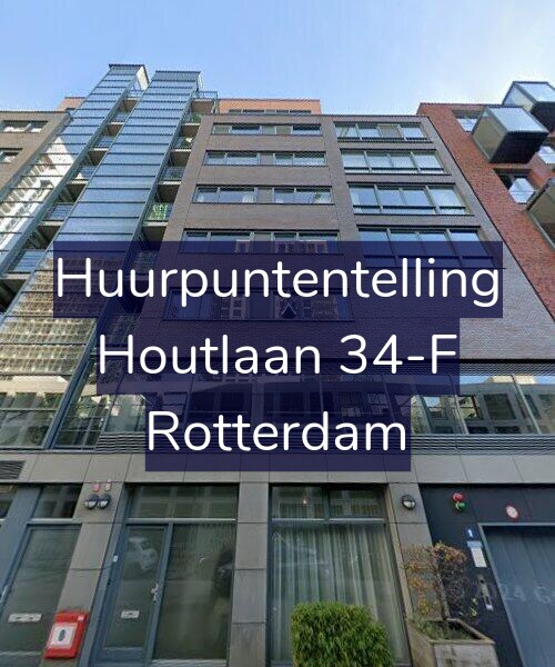 Foto gevel Huurpuntentelling voor Houtlaan 34-F, Rotterdam
