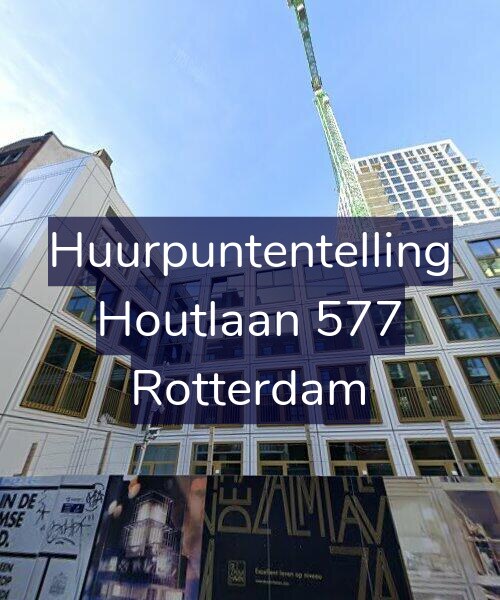 Foto gevel Huurpuntentelling voor Houtlaan 577, Rotterdam