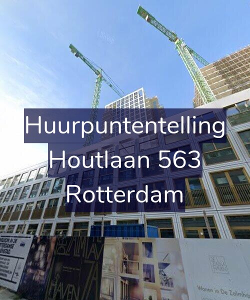 Foto gevel Huurpuntentelling voor Houtlaan 563, Rotterdam