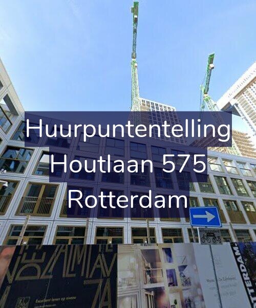 Foto gevel Huurpuntentelling voor Houtlaan 575, Rotterdam