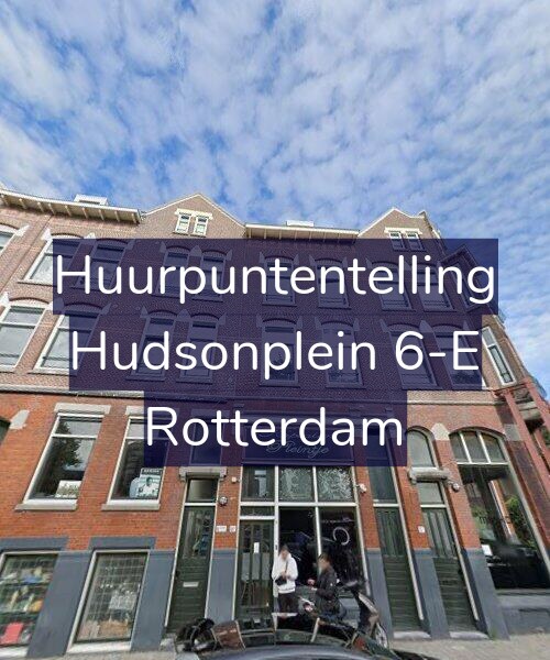 Foto gevel Huurpuntentelling voor Hudsonplein 6-E, Rotterdam