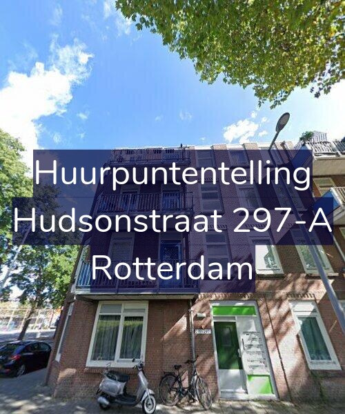 Foto gevel Huurpuntentelling voor Hudsonstraat 297-A, Rotterdam