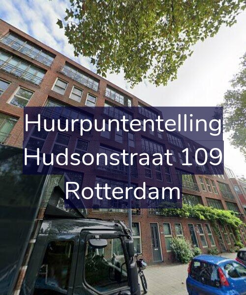 Foto gevel Huurpuntentelling voor Hudsonstraat 109, Rotterdam