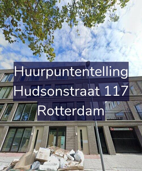 Foto gevel Huurpuntentelling voor Hudsonstraat 117, Rotterdam
