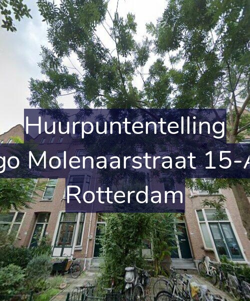 Foto gevel Huurpuntentelling voor Hugo Molenaarstraat 15-A02, Rotterdam