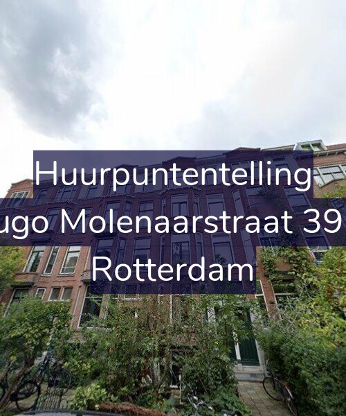 Foto gevel Huurpuntentelling voor Hugo Molenaarstraat 39-B, Rotterdam