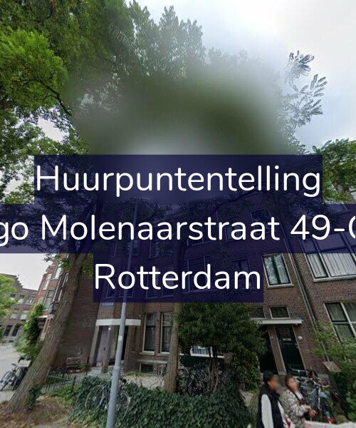 Foto gevel Huurpuntentelling voor Hugo Molenaarstraat 49-C02, Rotterdam