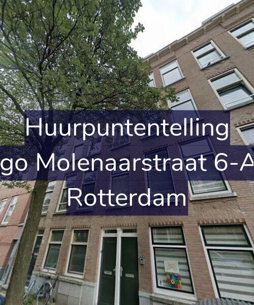 Foto gevel Huurpuntentelling voor Hugo Molenaarstraat 6-A03, Rotterdam