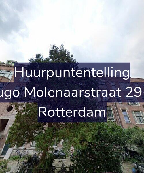 Foto gevel Huurpuntentelling voor Hugo Molenaarstraat 29-D, Rotterdam