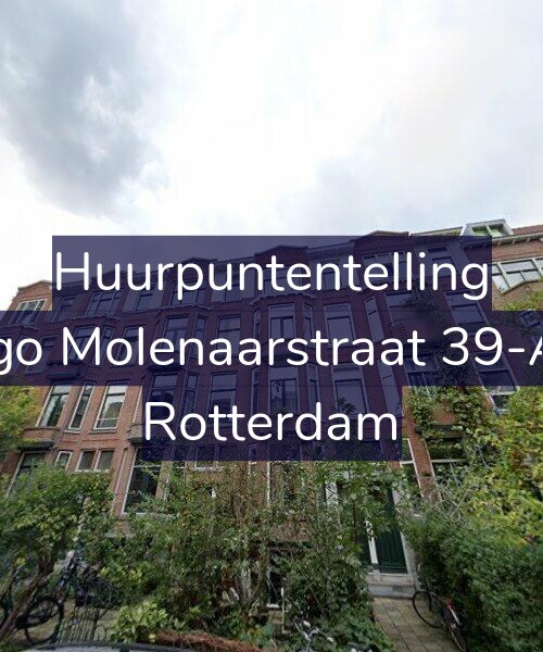 Foto gevel Huurpuntentelling voor Hugo Molenaarstraat 39-A02, Rotterdam