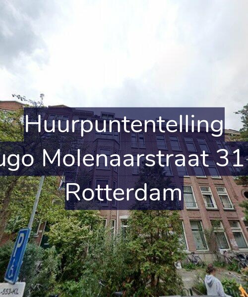 Foto gevel Huurpuntentelling voor Hugo Molenaarstraat 31-D, Rotterdam