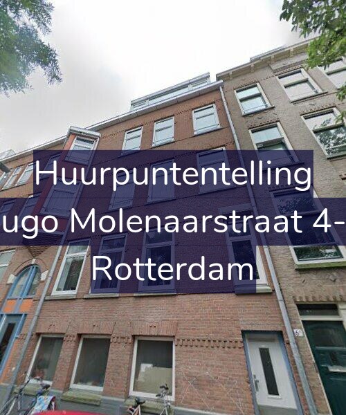 Foto gevel Huurpuntentelling voor Hugo Molenaarstraat 4-A, Rotterdam