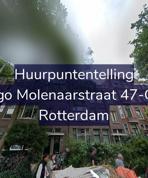 Foto gevel Huurpuntentelling voor Hugo Molenaarstraat 47-C01, Rotterdam