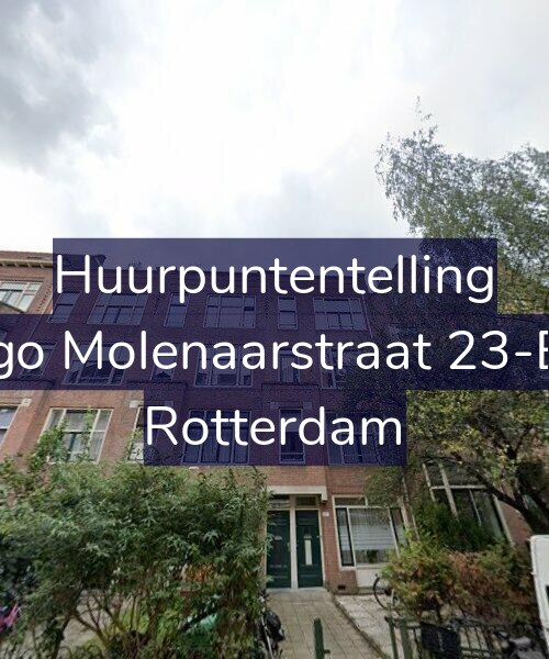 Foto gevel Huurpuntentelling voor Hugo Molenaarstraat 23-B03, Rotterdam