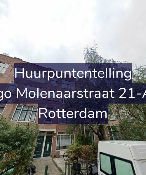 Foto gevel Huurpuntentelling voor Hugo Molenaarstraat 21-A01, Rotterdam