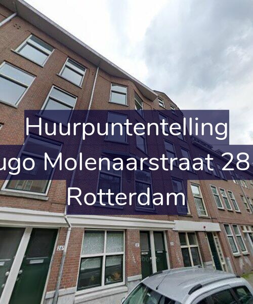 Foto gevel Huurpuntentelling voor Hugo Molenaarstraat 28-A, Rotterdam