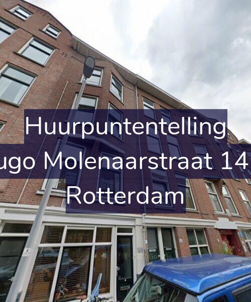 Foto gevel Huurpuntentelling voor Hugo Molenaarstraat 14-B, Rotterdam