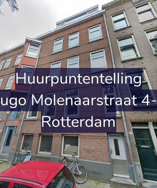 Foto gevel Huurpuntentelling voor Hugo Molenaarstraat 4-H, Rotterdam