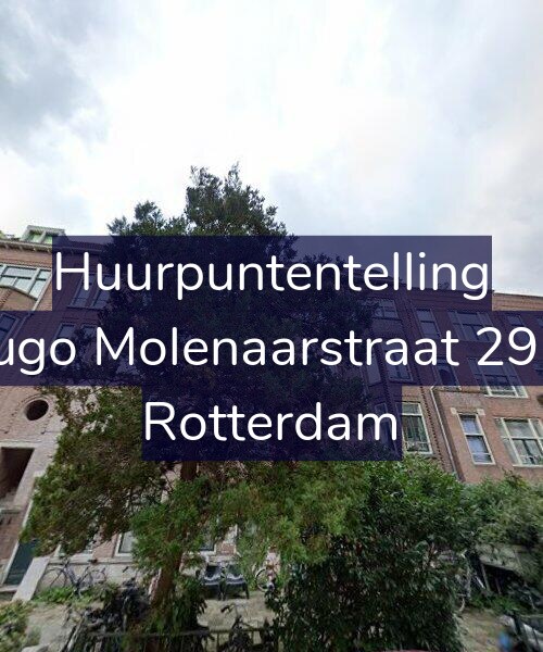Foto gevel Huurpuntentelling voor Hugo Molenaarstraat 29-C, Rotterdam