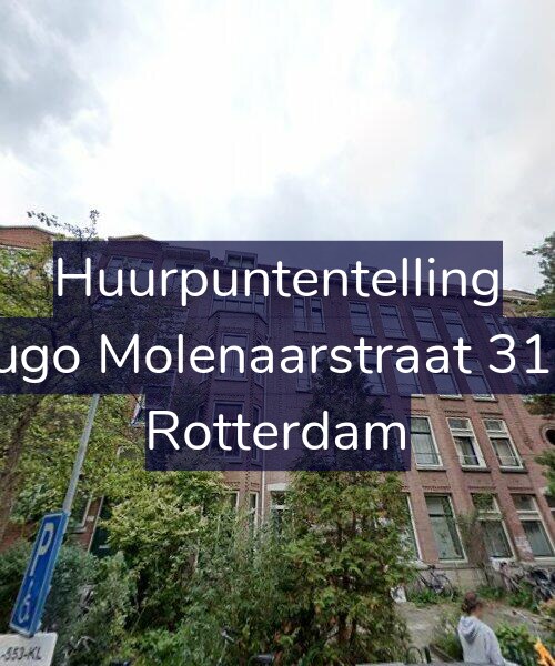 Foto gevel Huurpuntentelling voor Hugo Molenaarstraat 31-E, Rotterdam