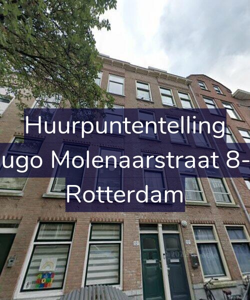 Foto gevel Huurpuntentelling voor Hugo Molenaarstraat 8-B, Rotterdam
