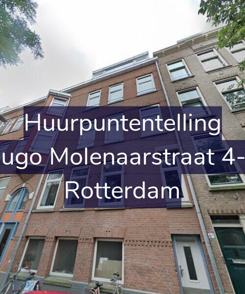 Foto gevel Huurpuntentelling voor Hugo Molenaarstraat 4-B, Rotterdam