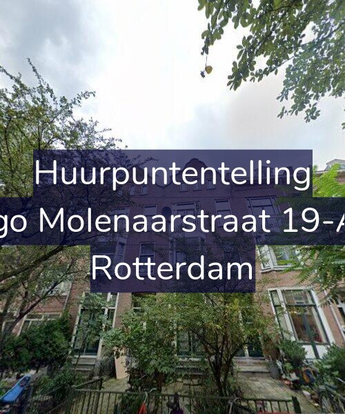 Foto gevel Huurpuntentelling voor Hugo Molenaarstraat 19-A01, Rotterdam