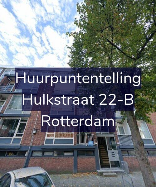 Foto gevel Huurpuntentelling voor Hulkstraat 22-B, Rotterdam
