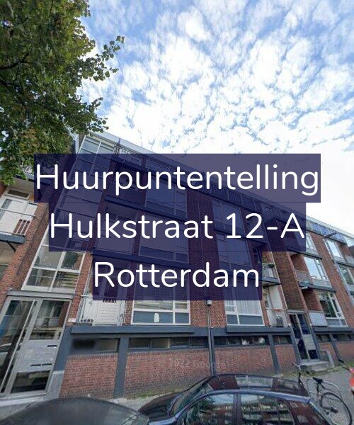 Foto gevel Huurpuntentelling voor Hulkstraat 12-A, Rotterdam
