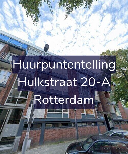 Foto gevel Huurpuntentelling voor Hulkstraat 20-A, Rotterdam