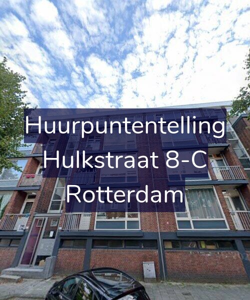 Foto gevel Huurpuntentelling voor Hulkstraat 8-C, Rotterdam
