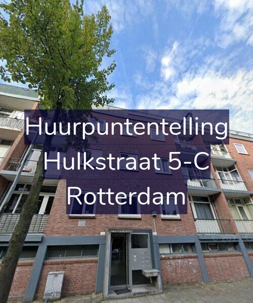 Foto gevel Huurpuntentelling voor Hulkstraat 5-C, Rotterdam