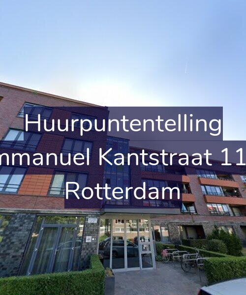 Foto gevel Huurpuntentelling voor Immanuel Kantstraat 110, Rotterdam