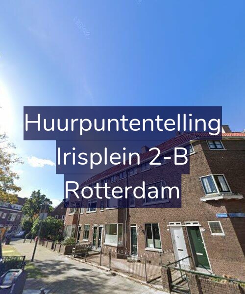Foto gevel Huurpuntentelling voor Irisplein 2-B, Rotterdam