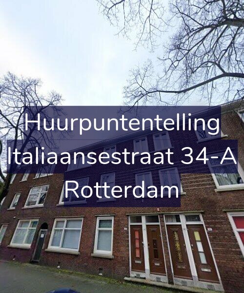 Foto gevel Huurpuntentelling voor Italiaansestraat 34-A, Rotterdam