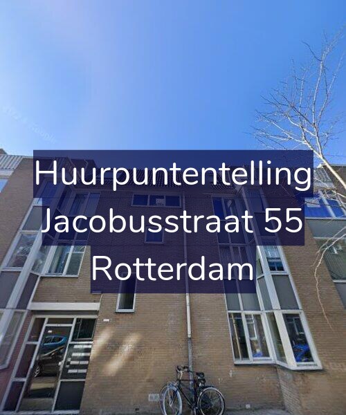 Foto gevel Huurpuntentelling voor Jacobusstraat 55, Rotterdam