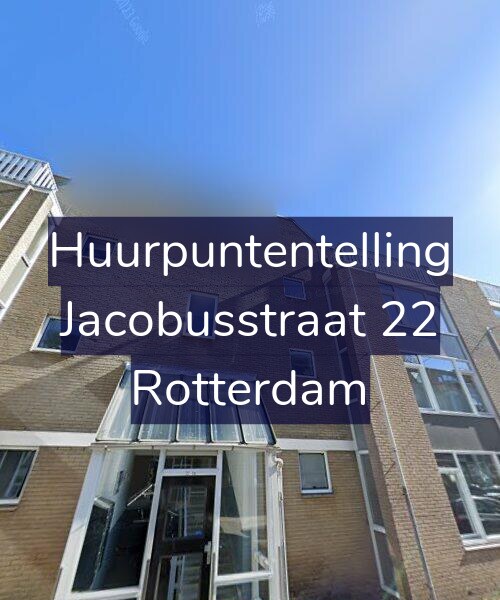 Foto gevel Huurpuntentelling voor Jacobusstraat 22, Rotterdam