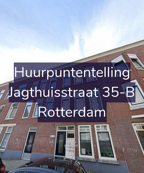 Foto gevel Huurpuntentelling voor Jagthuisstraat 35-B, Rotterdam