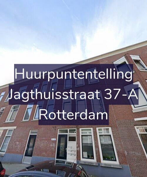 Foto gevel Huurpuntentelling voor Jagthuisstraat 37-A, Rotterdam