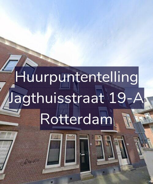 Foto gevel Huurpuntentelling voor Jagthuisstraat 19-A, Rotterdam