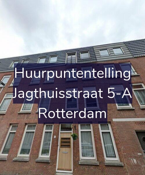 Foto gevel Huurpuntentelling voor Jagthuisstraat 5-A, Rotterdam
