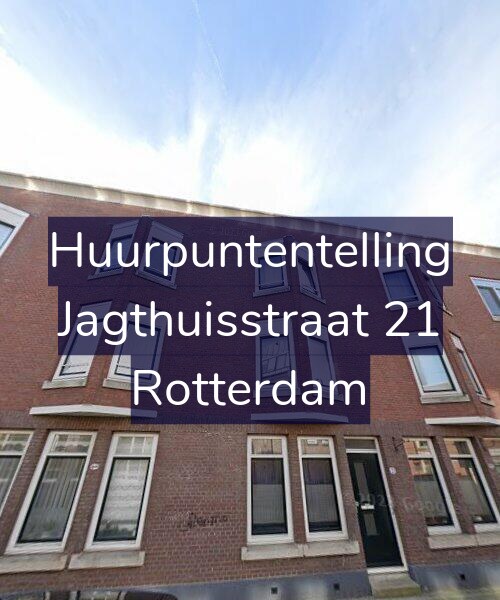 Foto gevel Huurpuntentelling voor Jagthuisstraat 21, Rotterdam