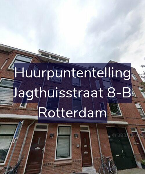 Foto gevel Huurpuntentelling voor Jagthuisstraat 8-B, Rotterdam