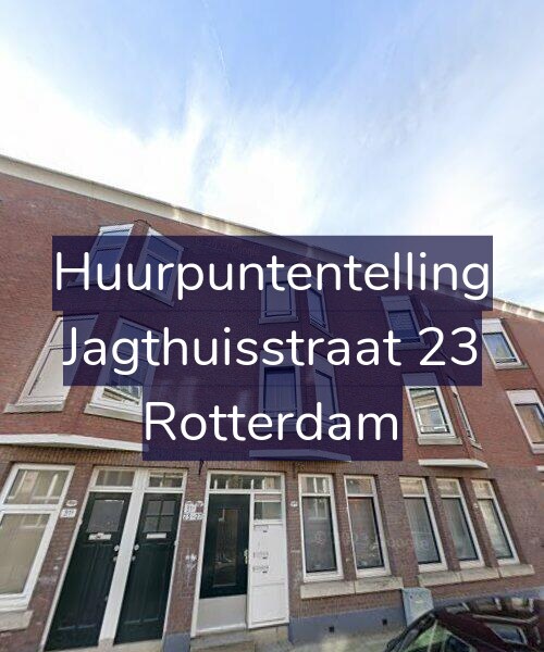 Foto gevel Huurpuntentelling voor Jagthuisstraat 23, Rotterdam