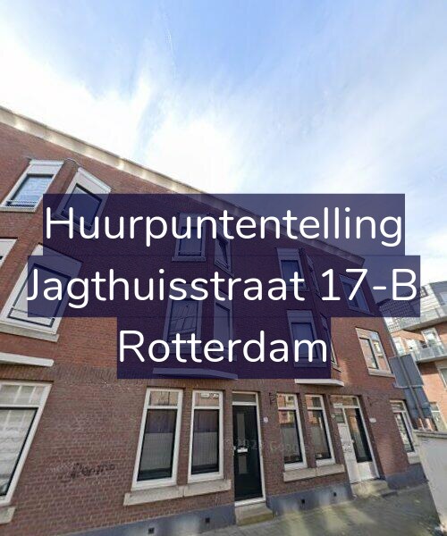 Foto gevel Huurpuntentelling voor Jagthuisstraat 17-B, Rotterdam