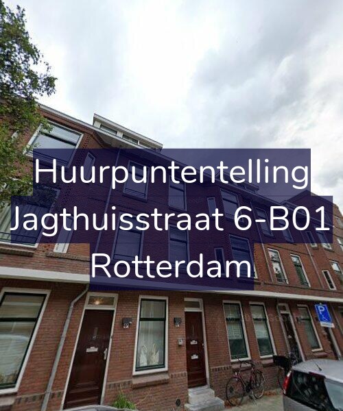 Foto gevel Huurpuntentelling voor Jagthuisstraat 6-B01, Rotterdam