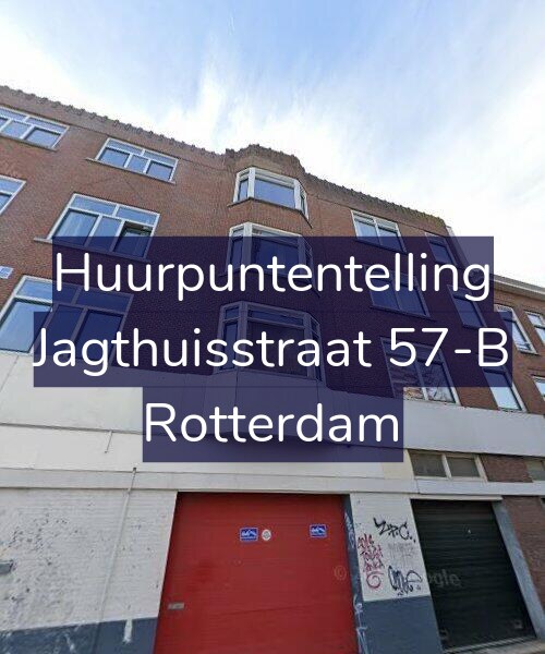 Foto gevel Huurpuntentelling voor Jagthuisstraat 57-B, Rotterdam